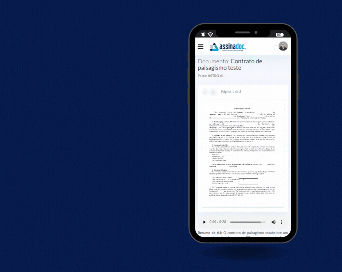 Chat Astro AI - Conversa no celular